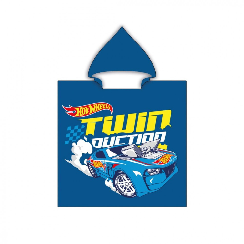 Hot Wheels pončo ručnik