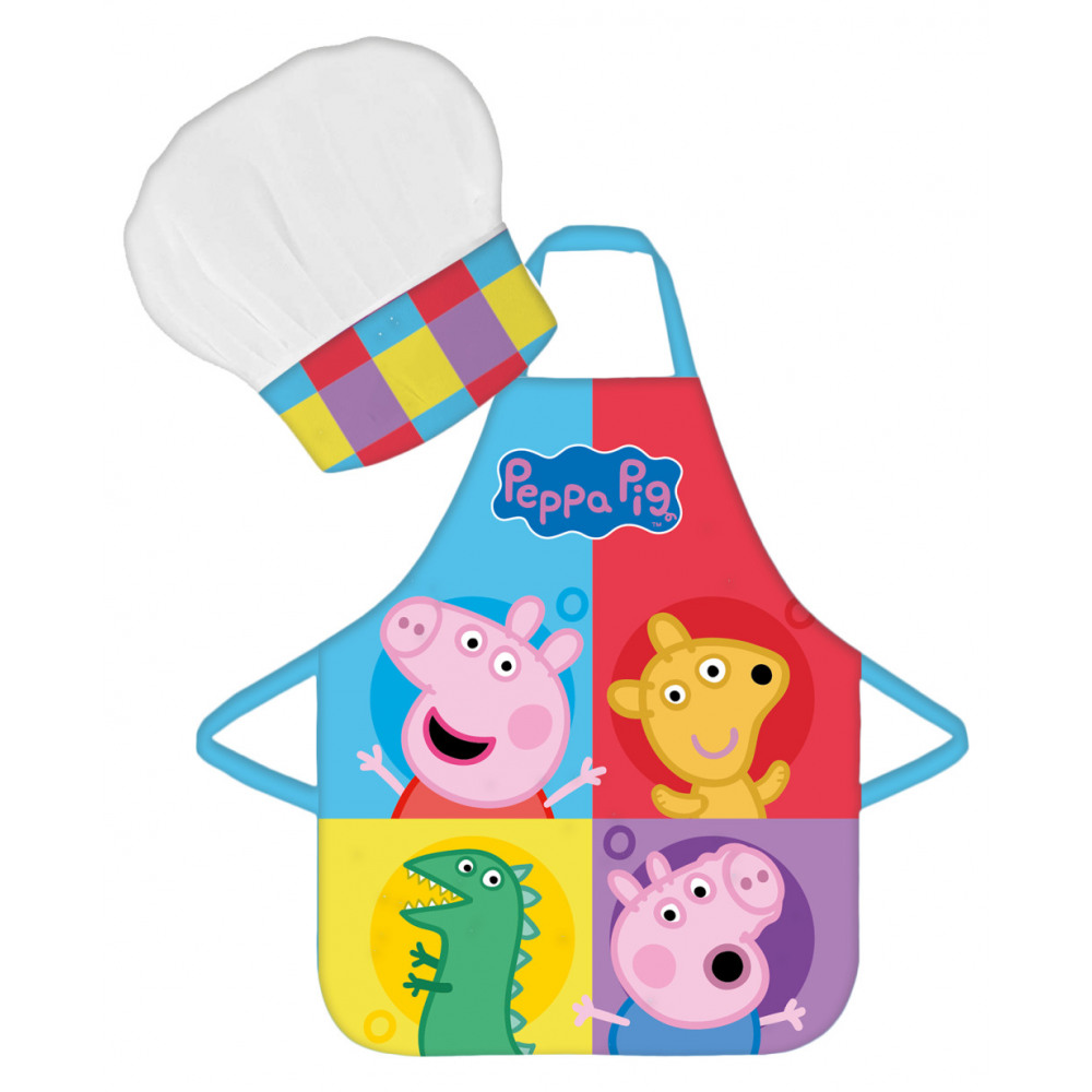 Peppa Pig pregača i kapica