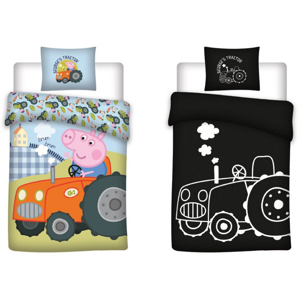 Peppa Pig posteljina koja svijetli u mraku