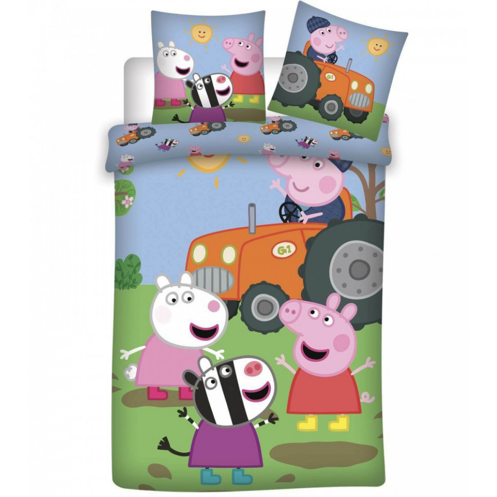 Peppa Pig Tractor dječja posteljina