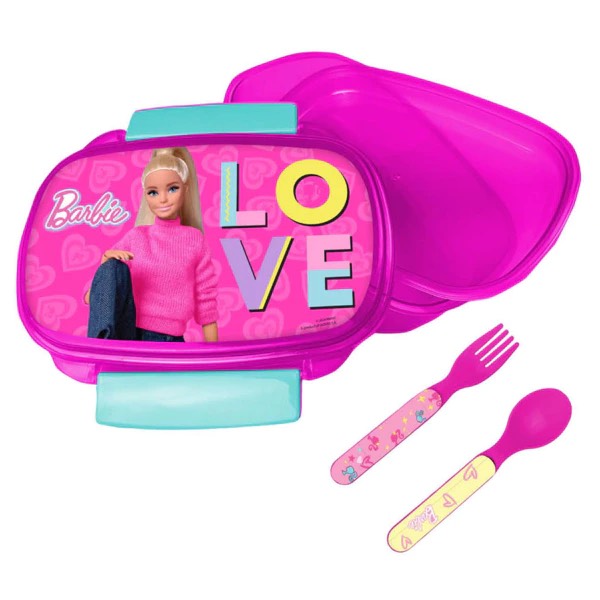 Barbie kutija za užinu + pribor