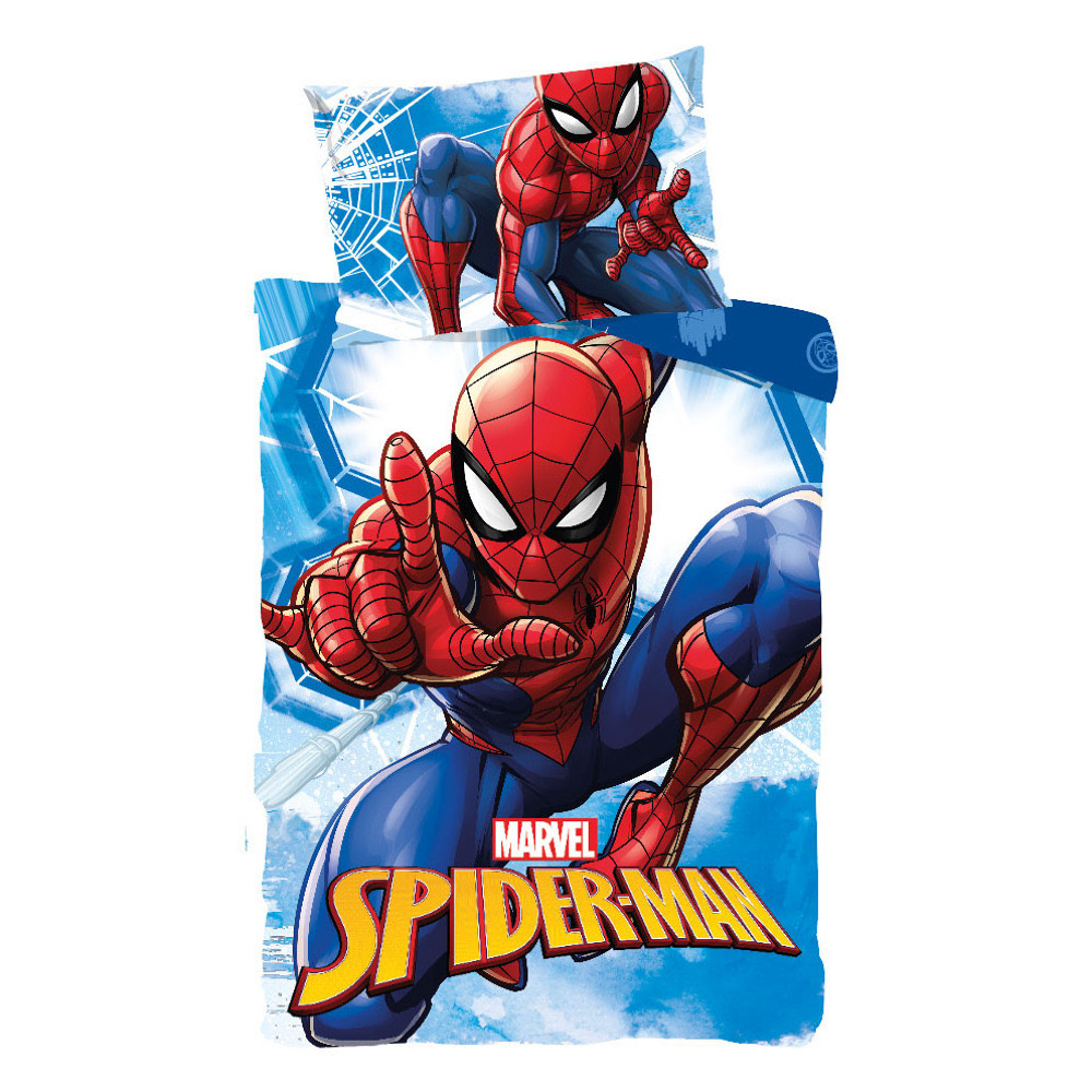 Spiderman Webmaze mala posteljina