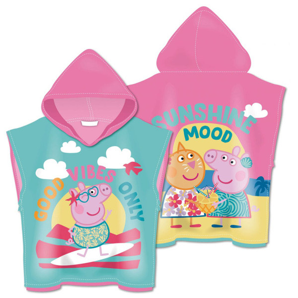 Peppa Pig pončo Sunshine za djecu