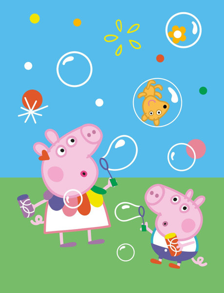 Peppa Pig Bubbles dekica