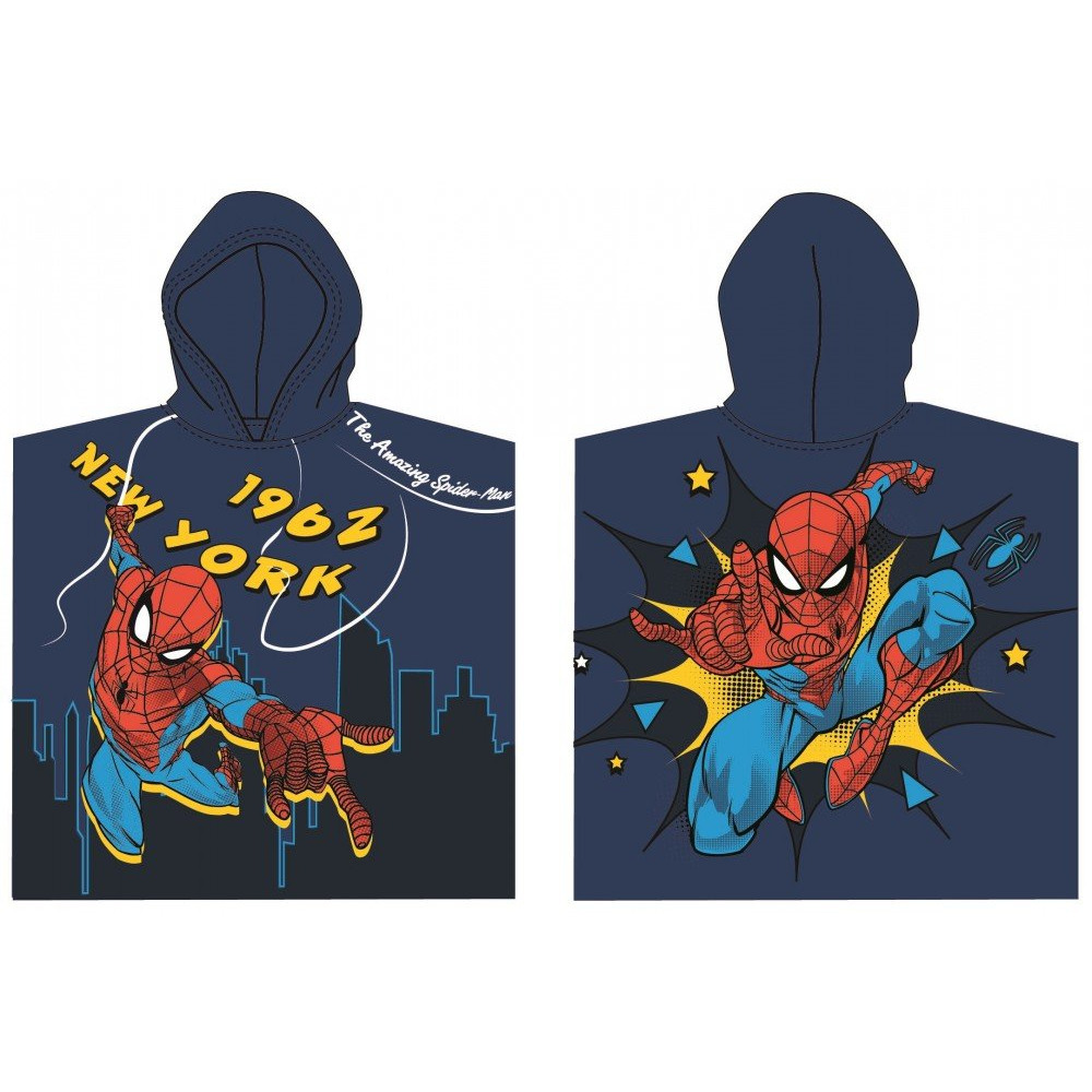 Spiderman dječji poncho ručnik