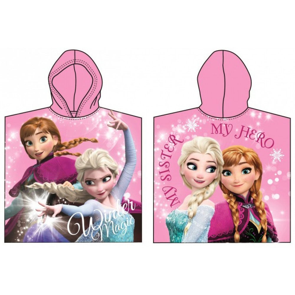 Frozen poncho ručnik