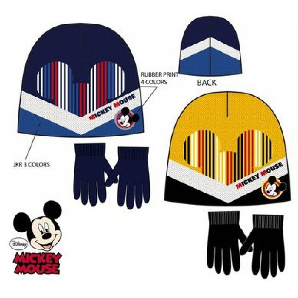 Mickey set kapa+rukavice