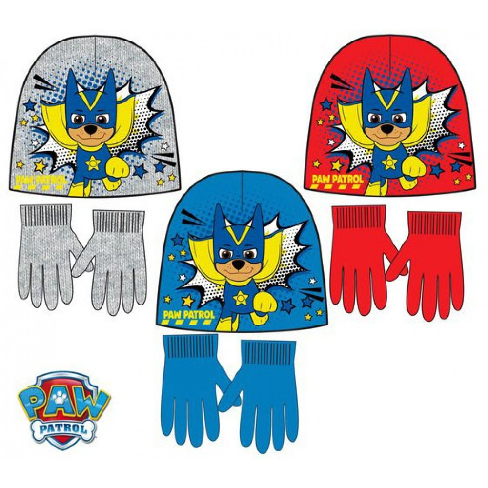 Paw Patrol kapa+rukavice