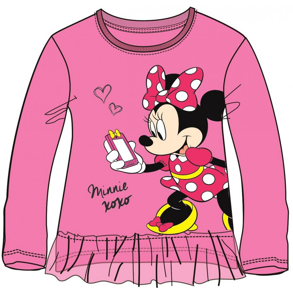 Minnie dječja majica dugih rukava