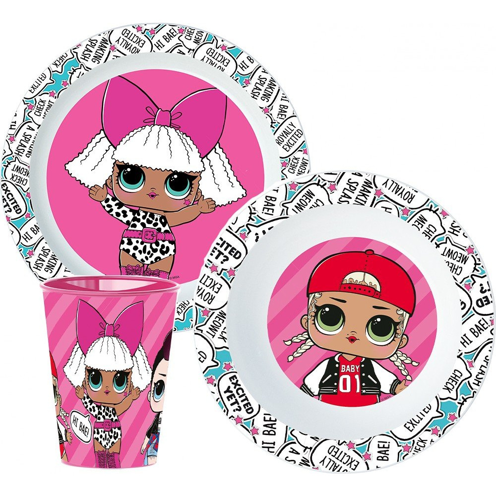 LOL Suprise dječje posuđe